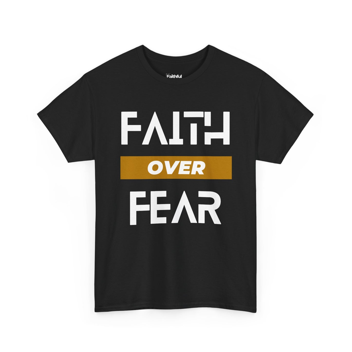 Faith Over Fear — Light Ink | Unisex Tee