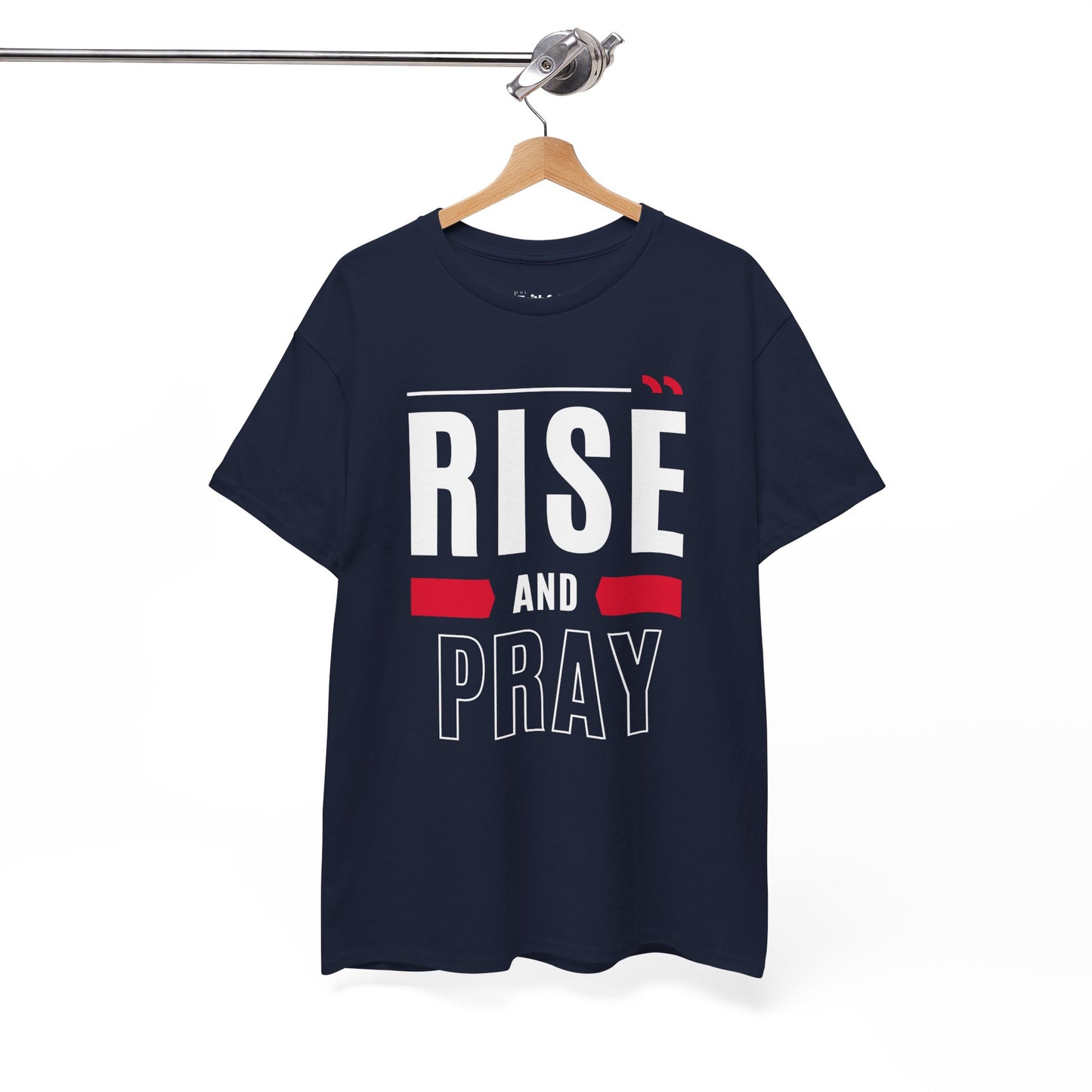 Rise and Pray — Light Ink | Unisex Tee