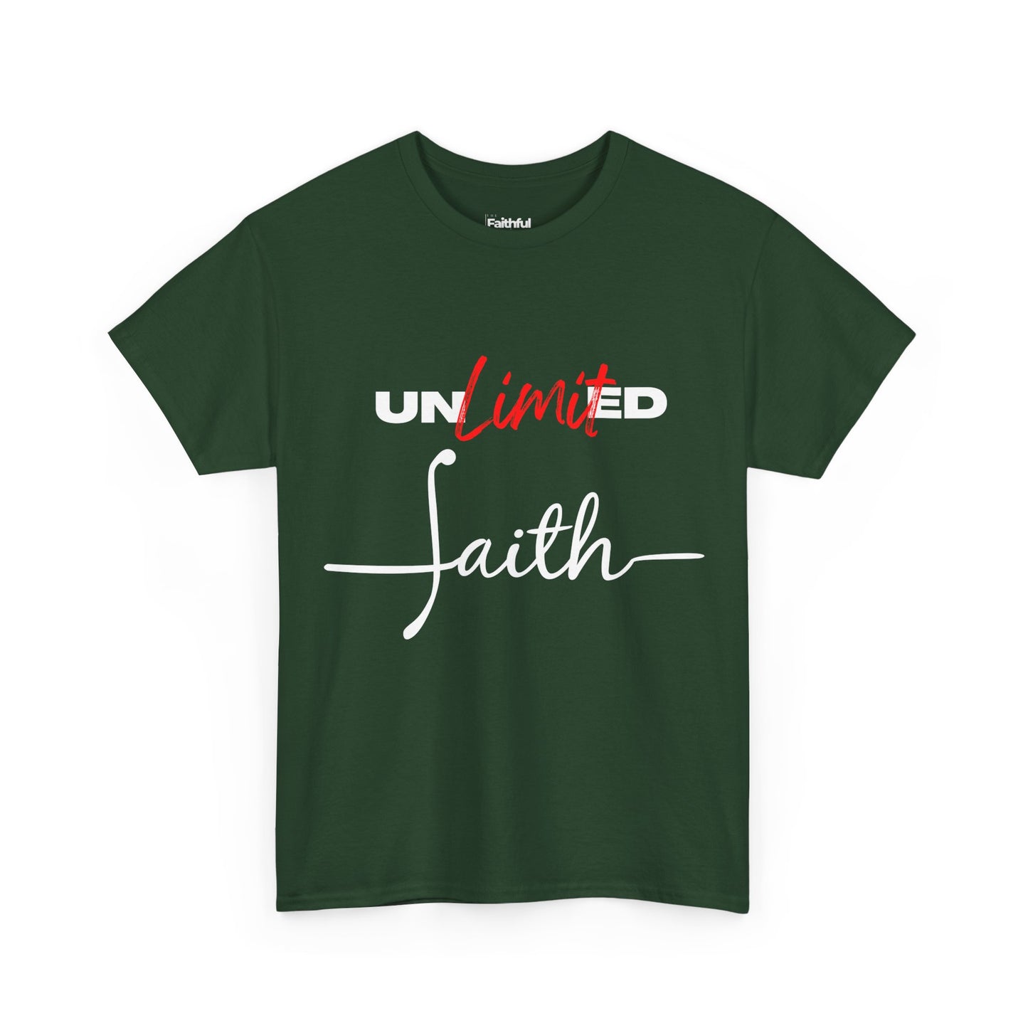 Unlimited Faith — Light Ink | Unisex Tee