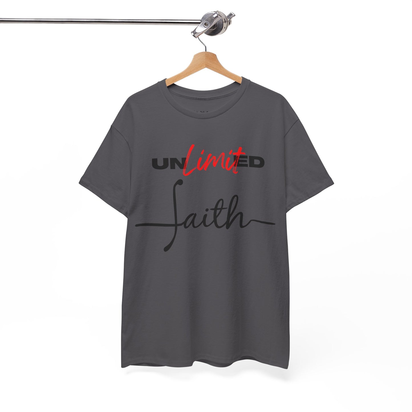 Unlimited Faith — Dark Ink | Unisex Tee