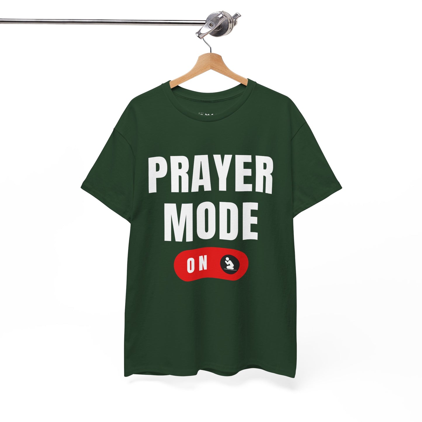 Prayer Mode ON — Light Ink | Unisex Tee