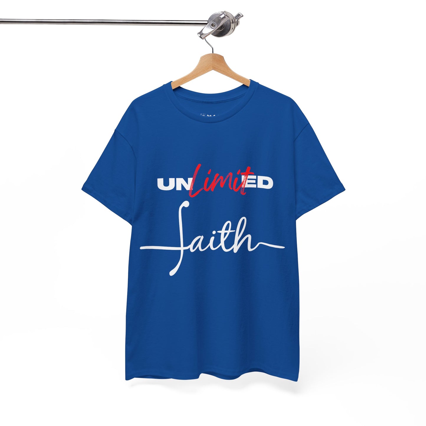 Unlimited Faith — Light Ink | Unisex Tee