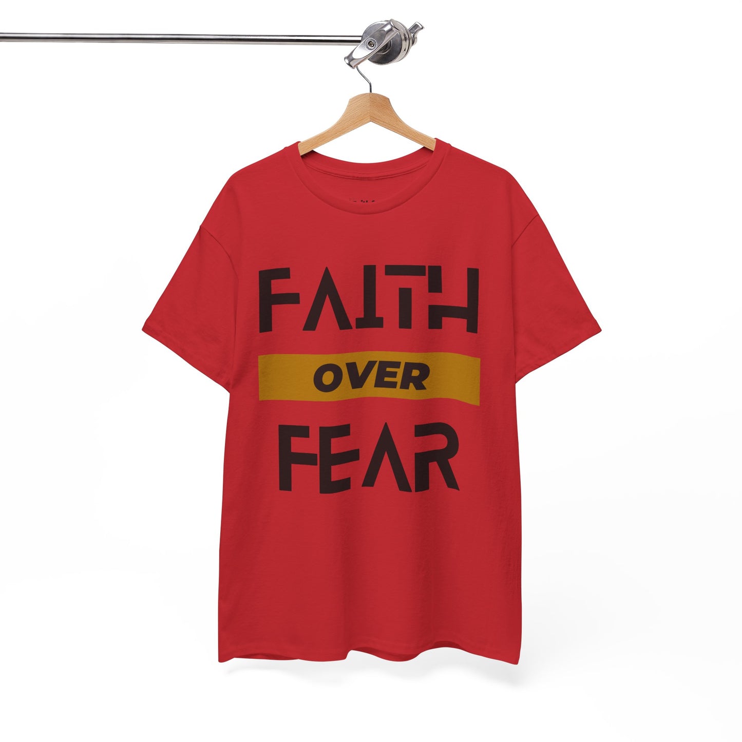 Faith Over Fear — Dark Ink | Unisex Tee
