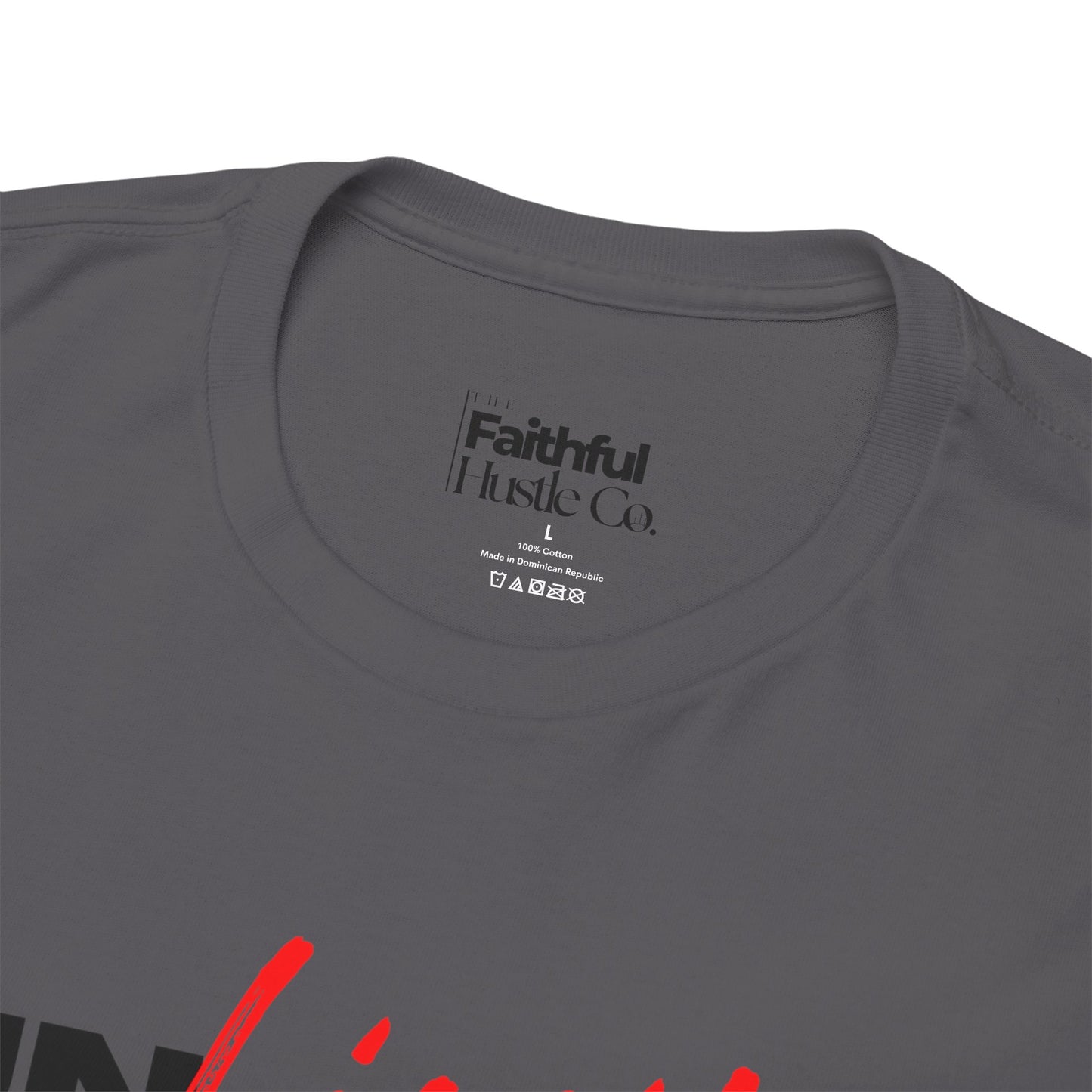Unlimited Faith — Dark Ink | Unisex Tee