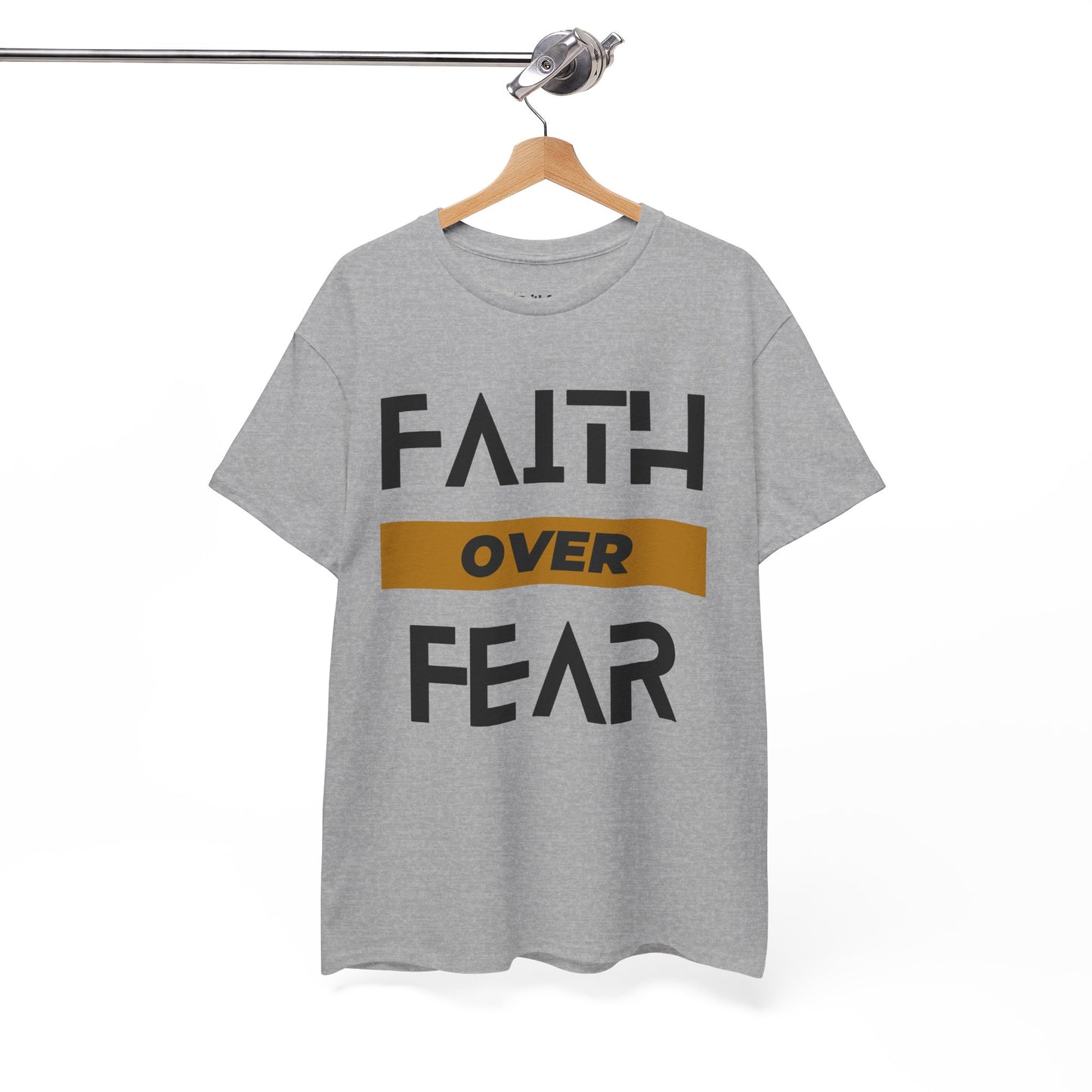Faith Over Fear — Dark Ink | Unisex Tee