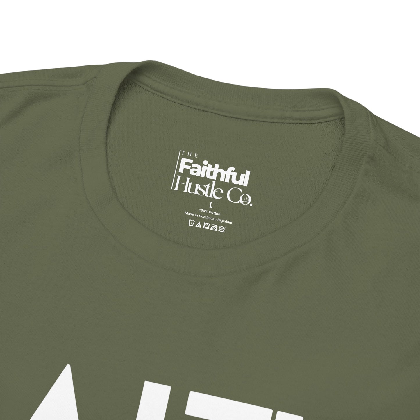 Faith Over Fear — Light Ink | Unisex Tee