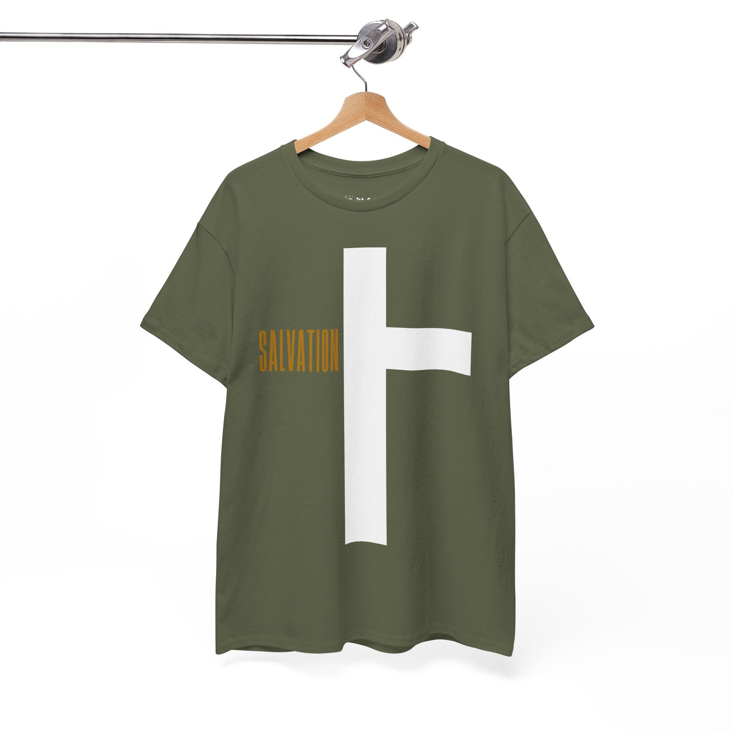 Salvation Cross — Light Ink | Unisex Tee