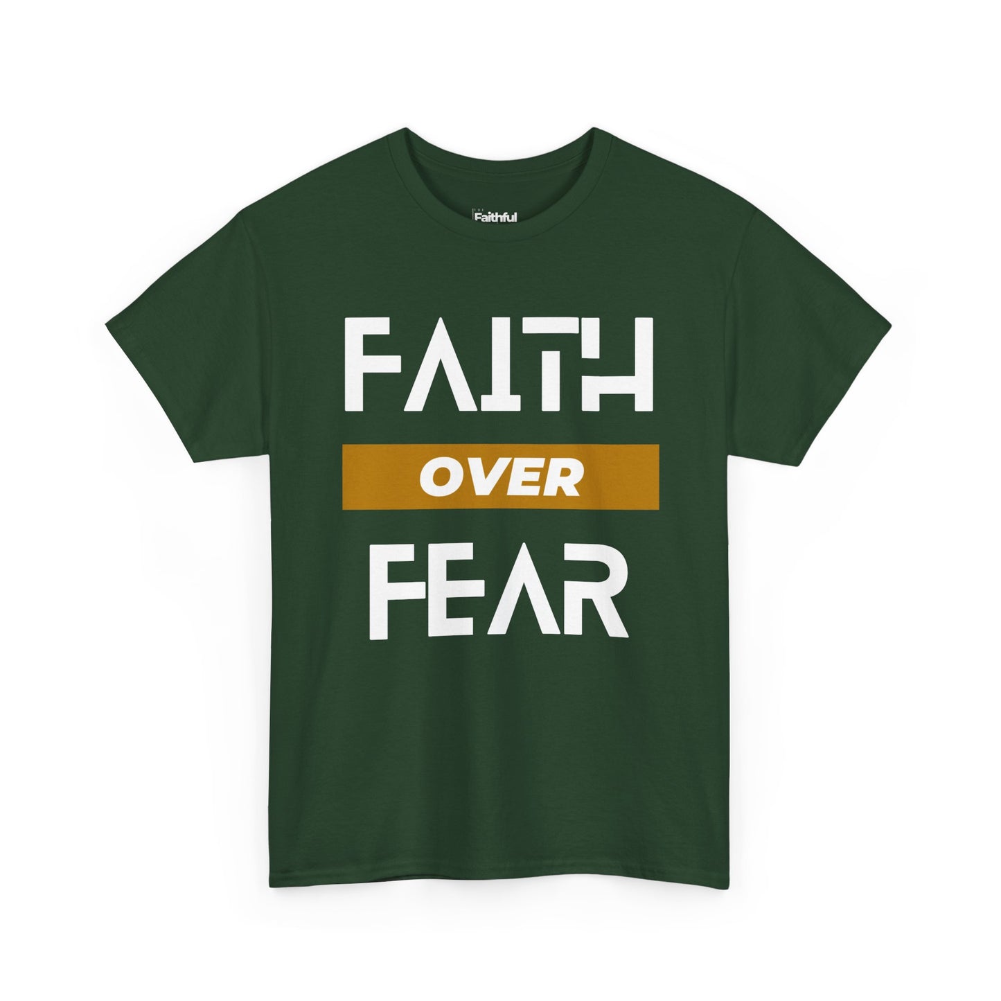 Faith Over Fear — Light Ink | Unisex Tee
