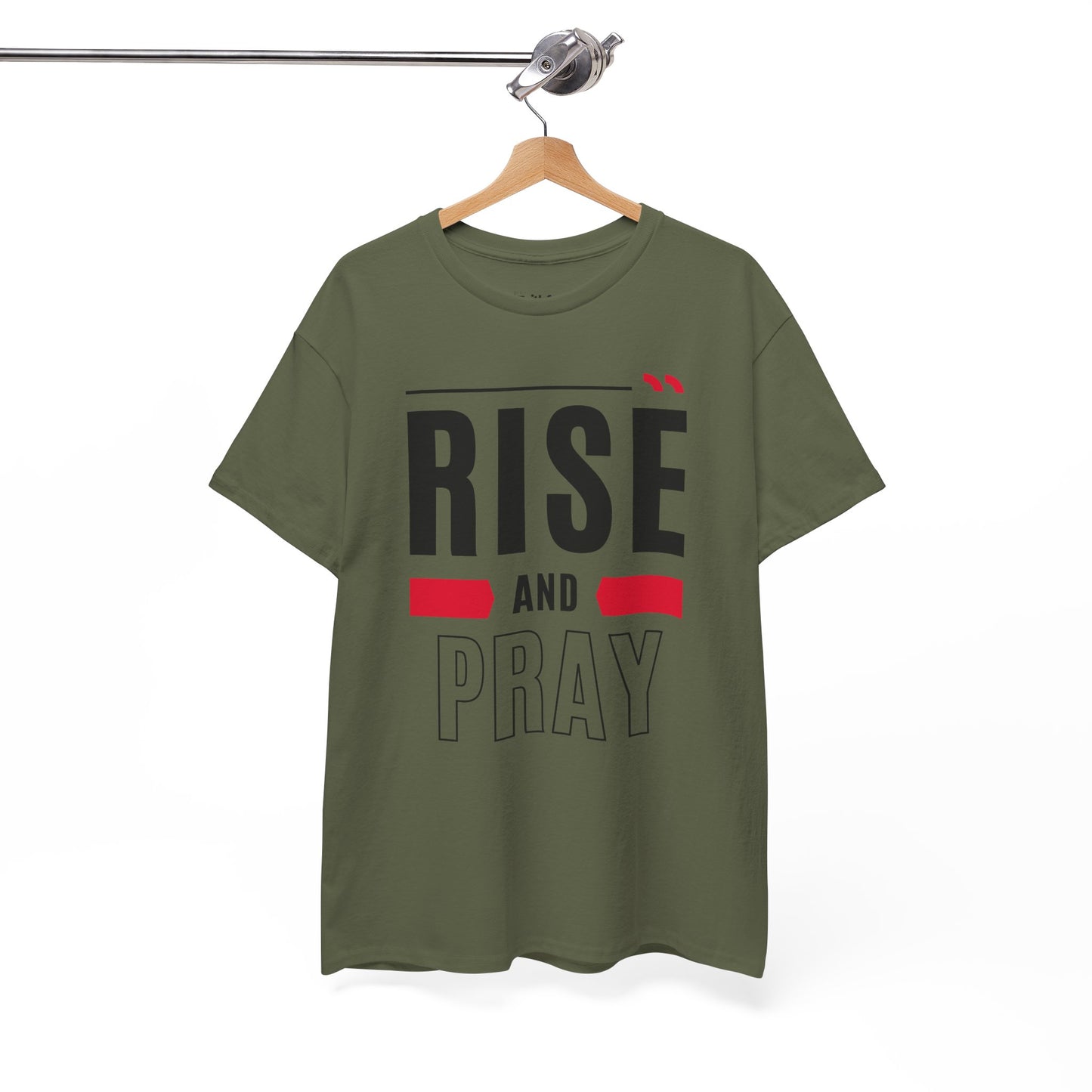 Rise and Pray — Dark Ink | Unisex Tee