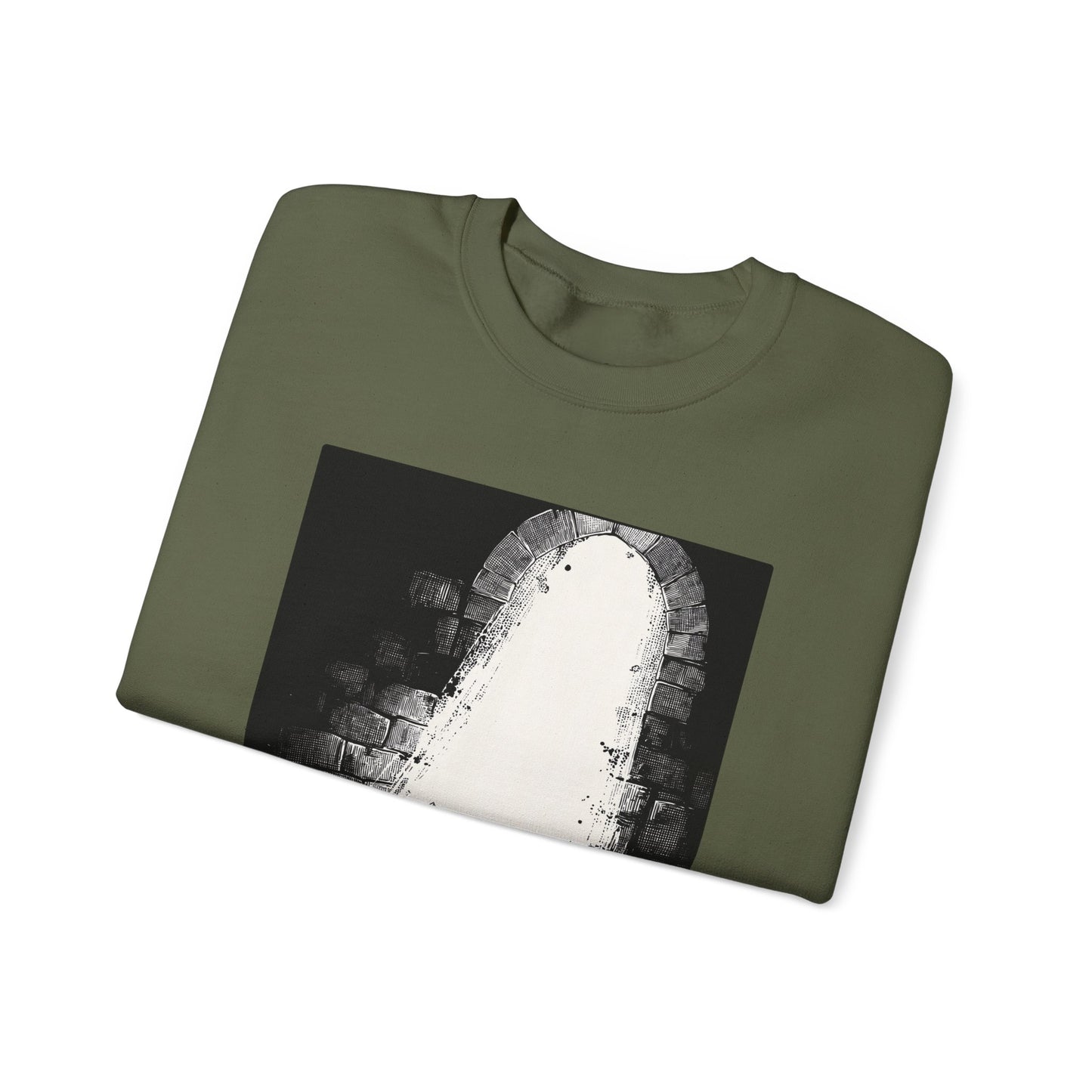 Daniel in the Lions’ Den Sweater – Black & White Faith Ink Panel (Dan 6:22)