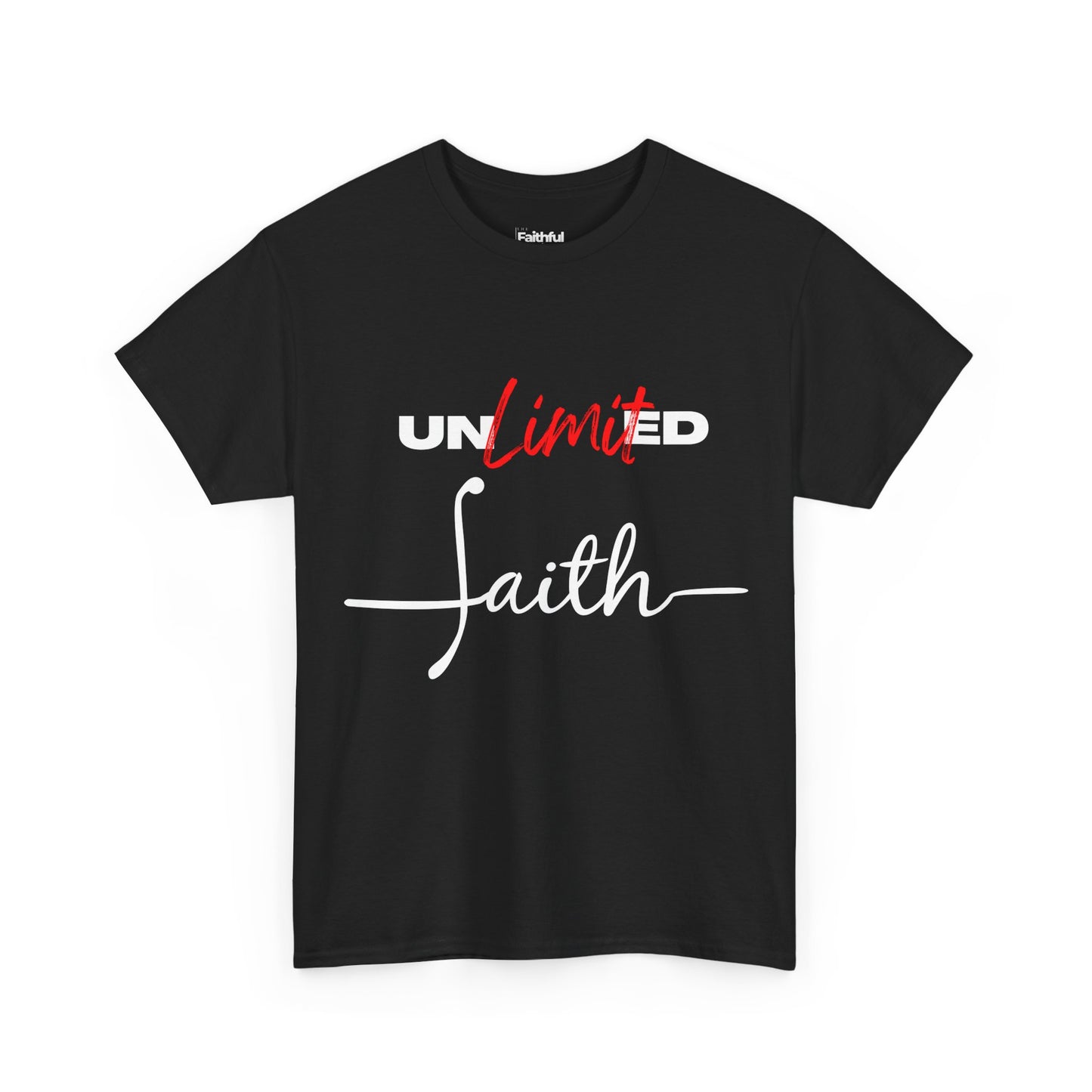 Unlimited Faith — Light Ink | Unisex Tee
