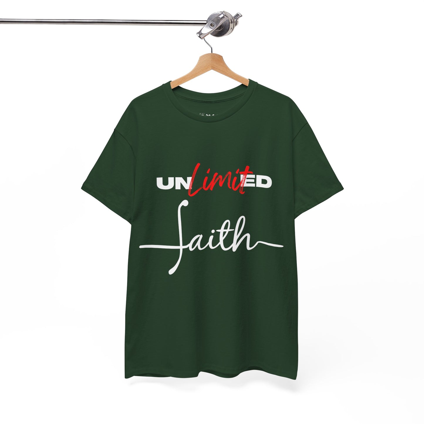 Unlimited Faith — Light Ink | Unisex Tee