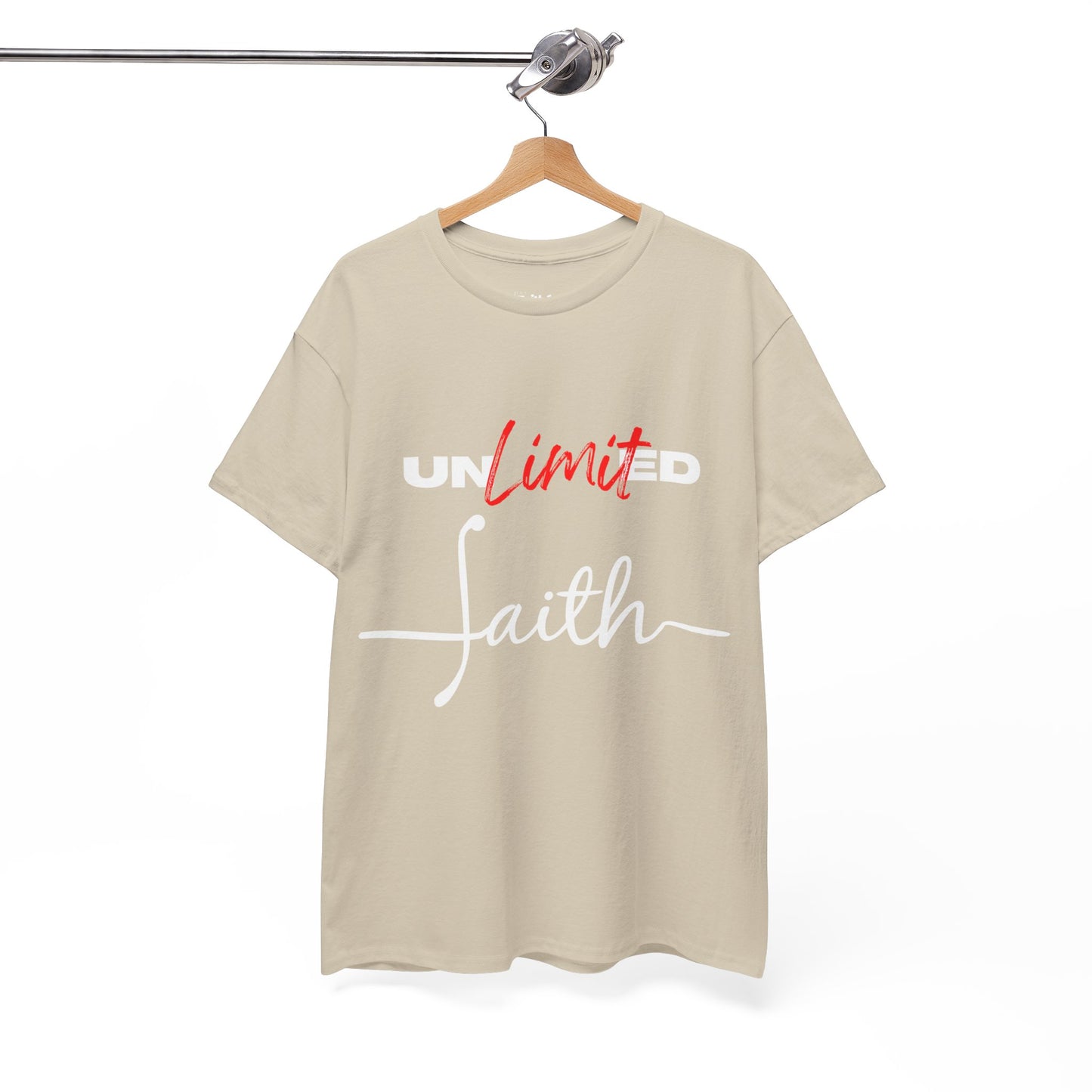 Unlimited Faith — Light Ink | Unisex Tee