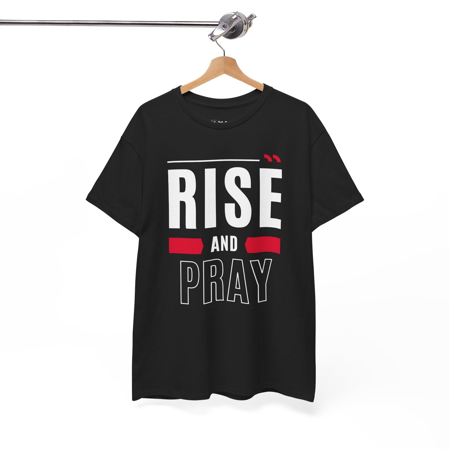 Rise and Pray — Light Ink | Unisex Tee