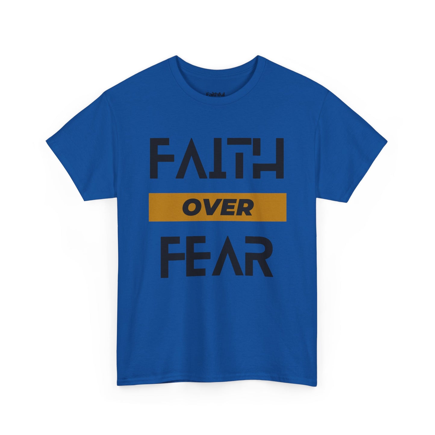 Faith Over Fear — Dark Ink | Unisex Tee