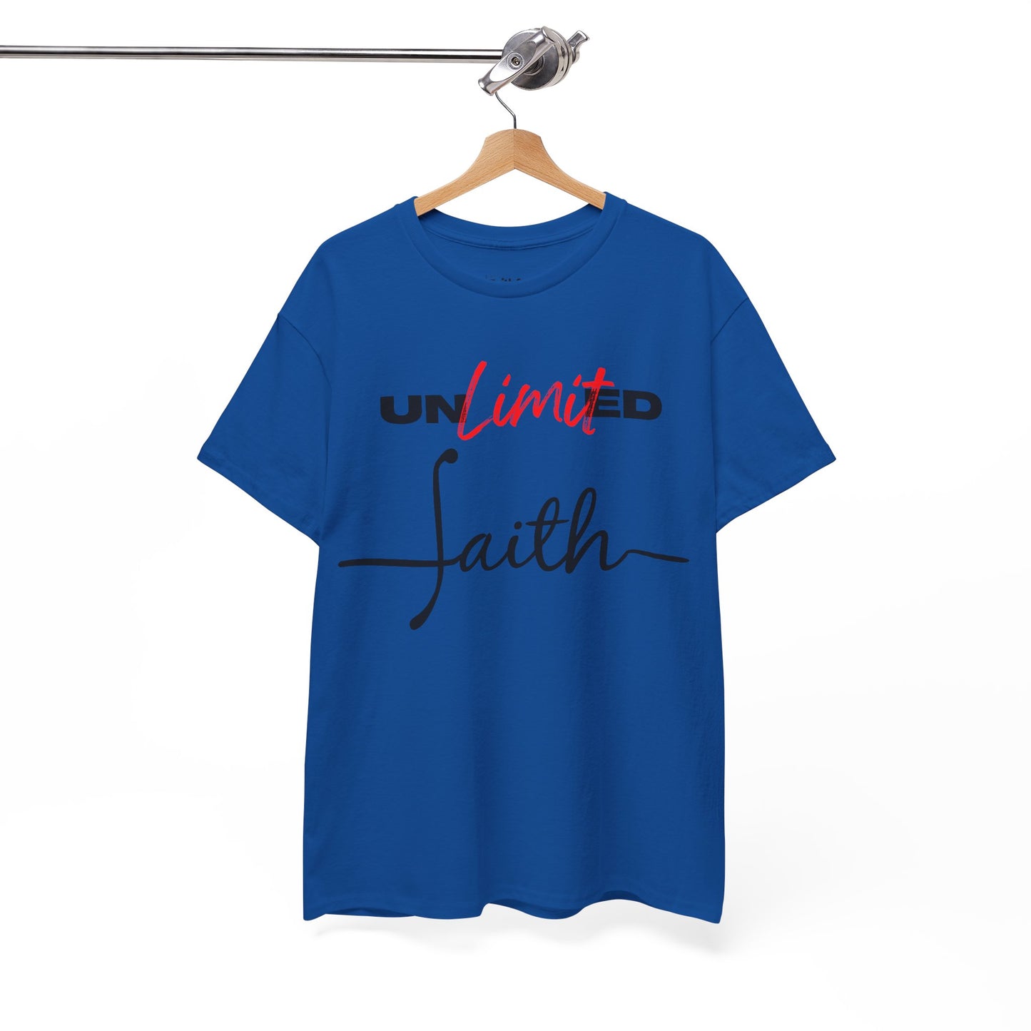 Unlimited Faith — Dark Ink | Unisex Tee