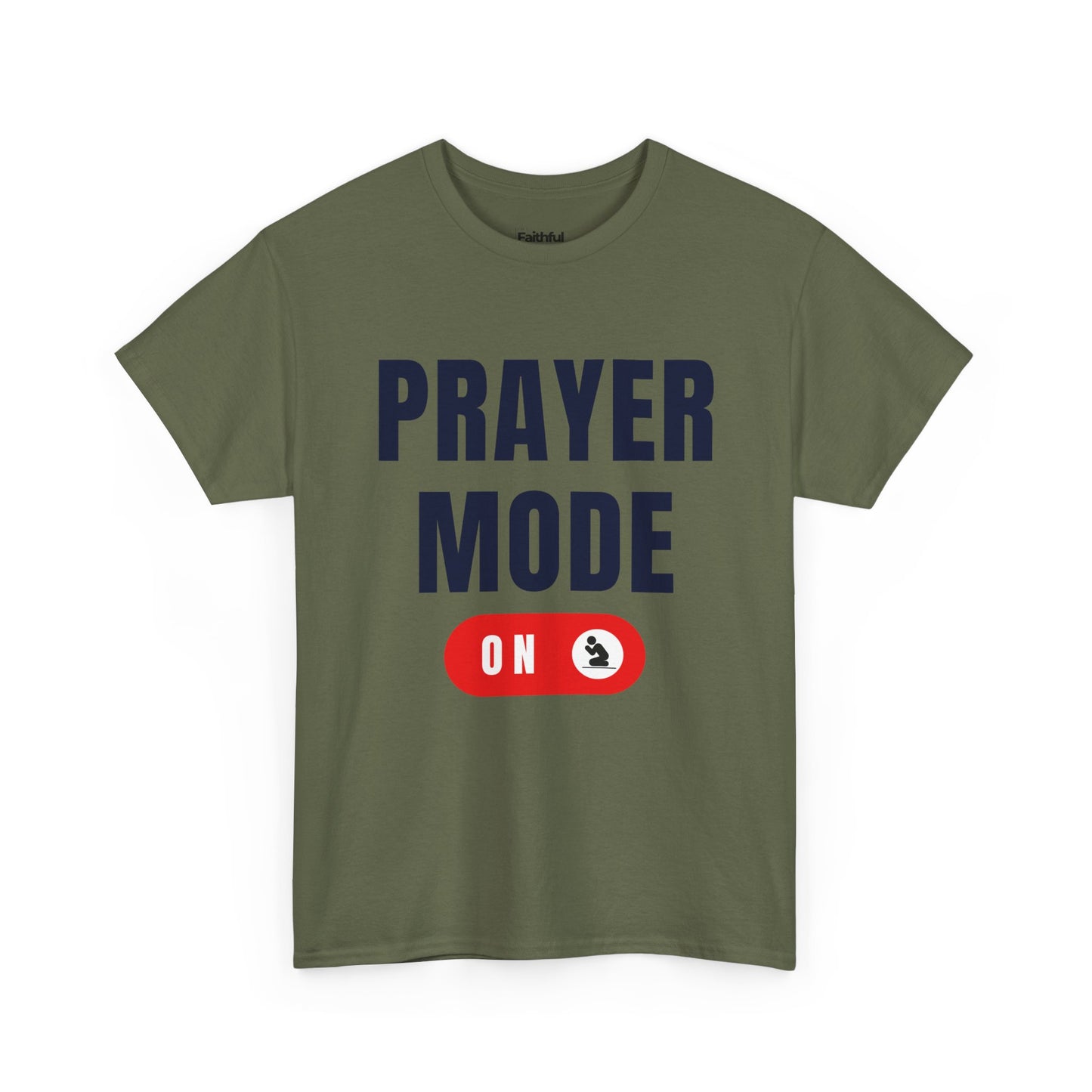 Prayer Mode ON — Dark Ink | Unisex Tee