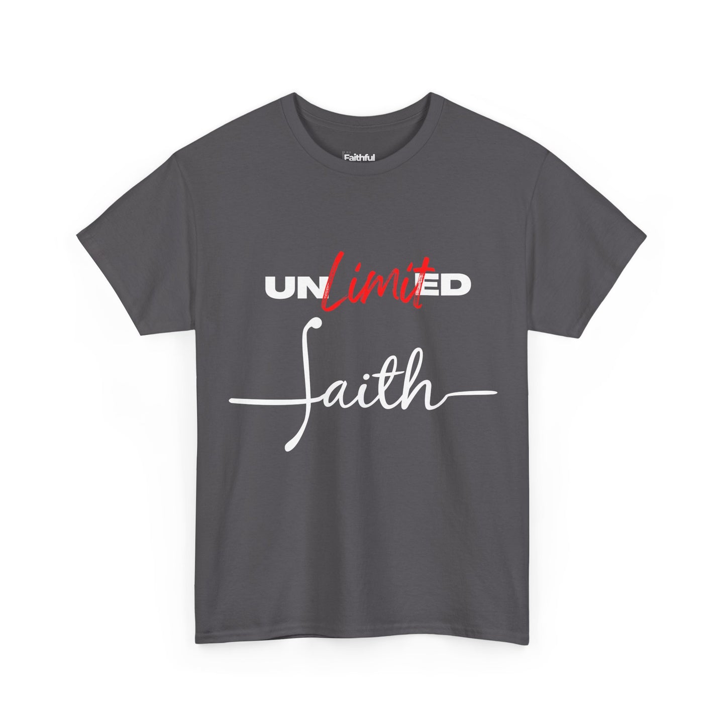 Unlimited Faith — Light Ink | Unisex Tee
