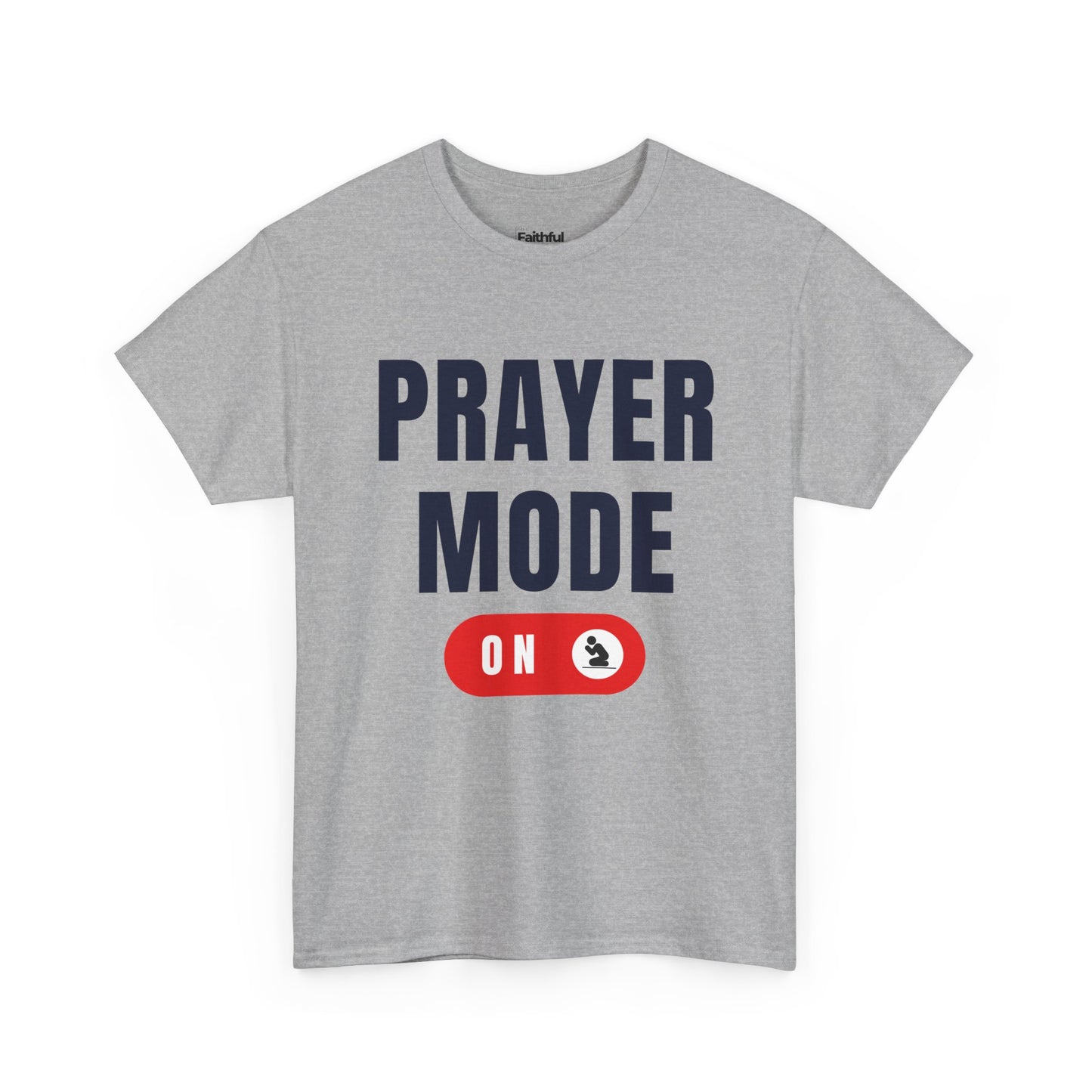 Prayer Mode ON — Dark Ink | Unisex Tee