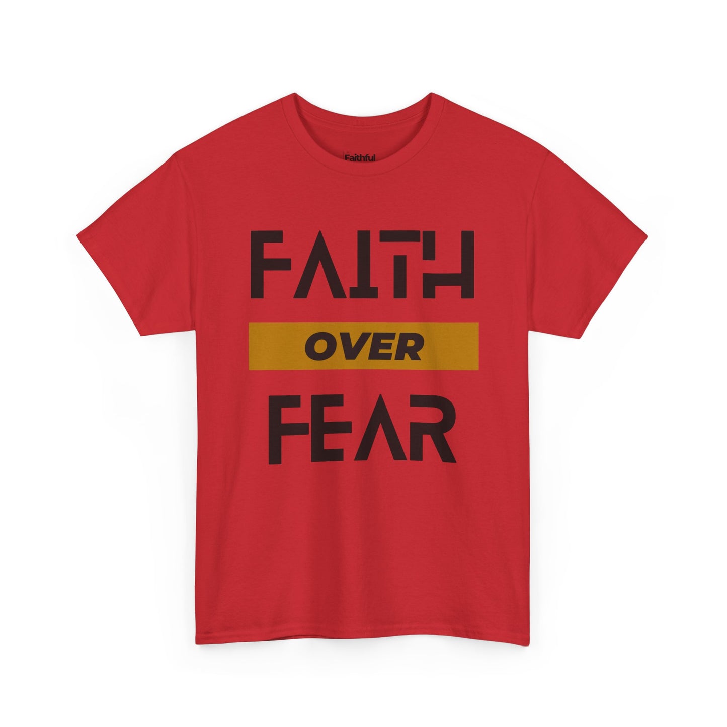 Faith Over Fear — Dark Ink | Unisex Tee