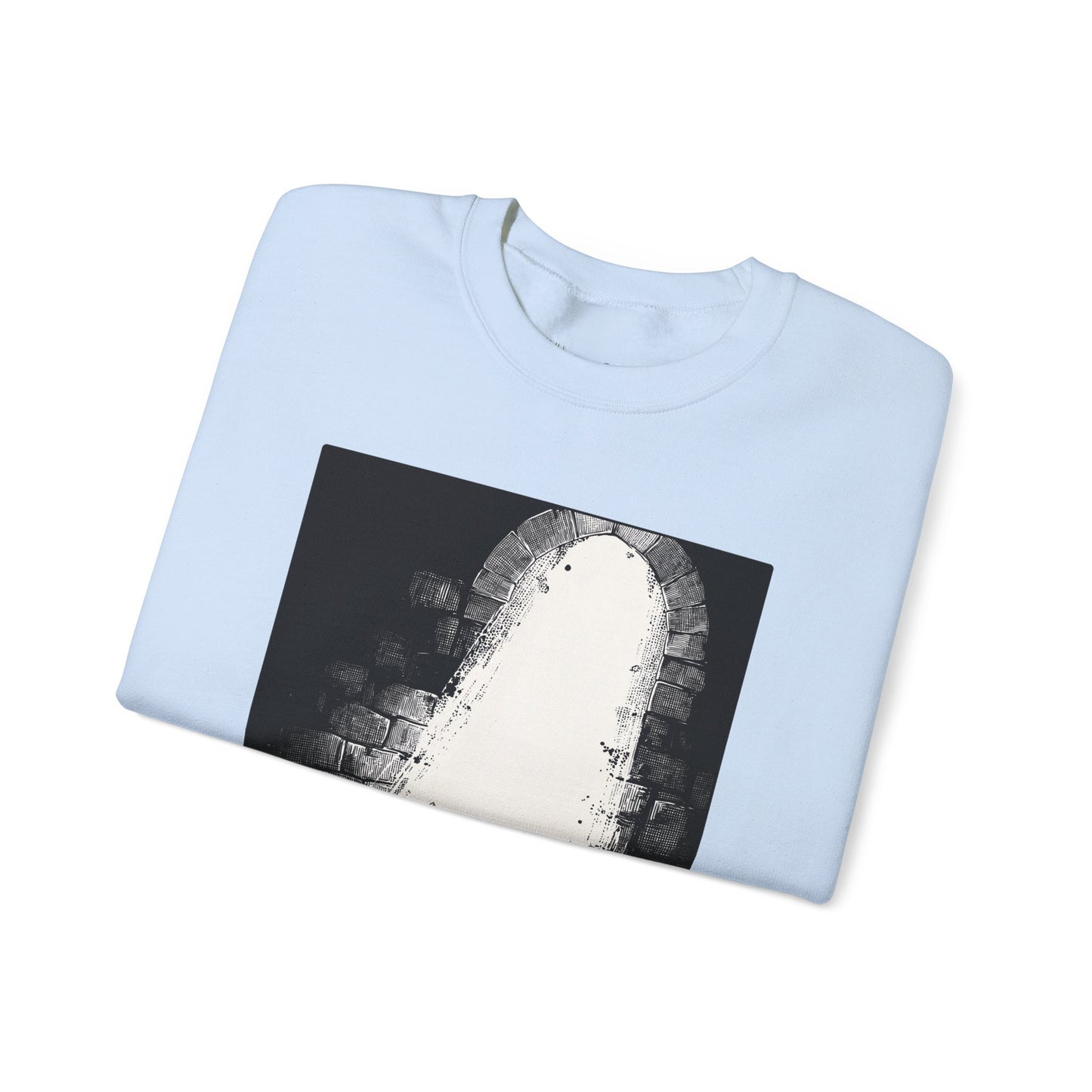 Daniel in the Lions’ Den Sweater – Black & White Faith Ink Panel (Dan 6:22)