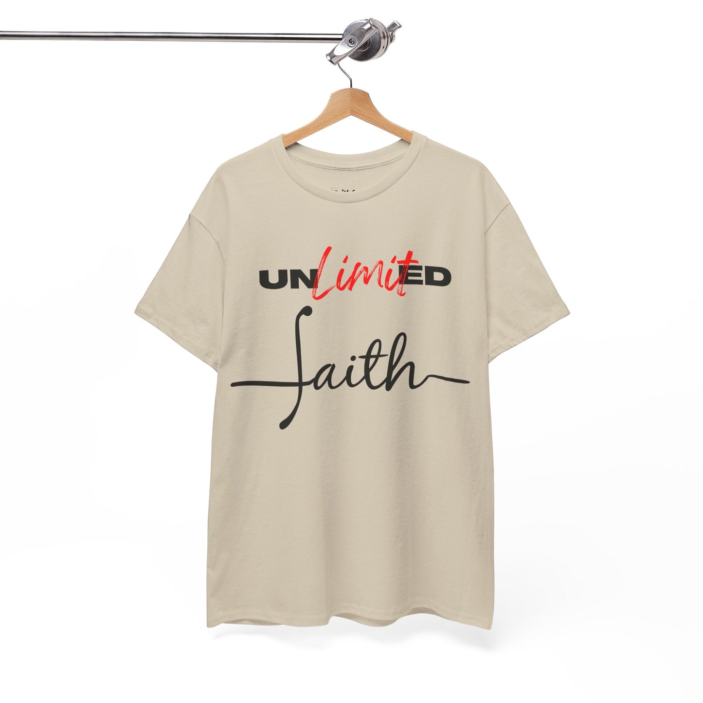 Unlimited Faith — Dark Ink | Unisex Tee