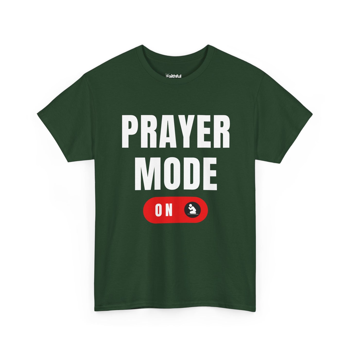 Prayer Mode ON — Light Ink | Unisex Tee