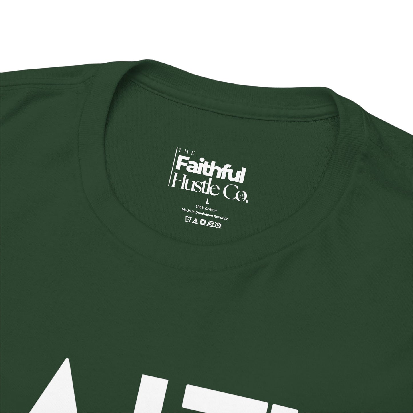 Faith Over Fear — Light Ink | Unisex Tee