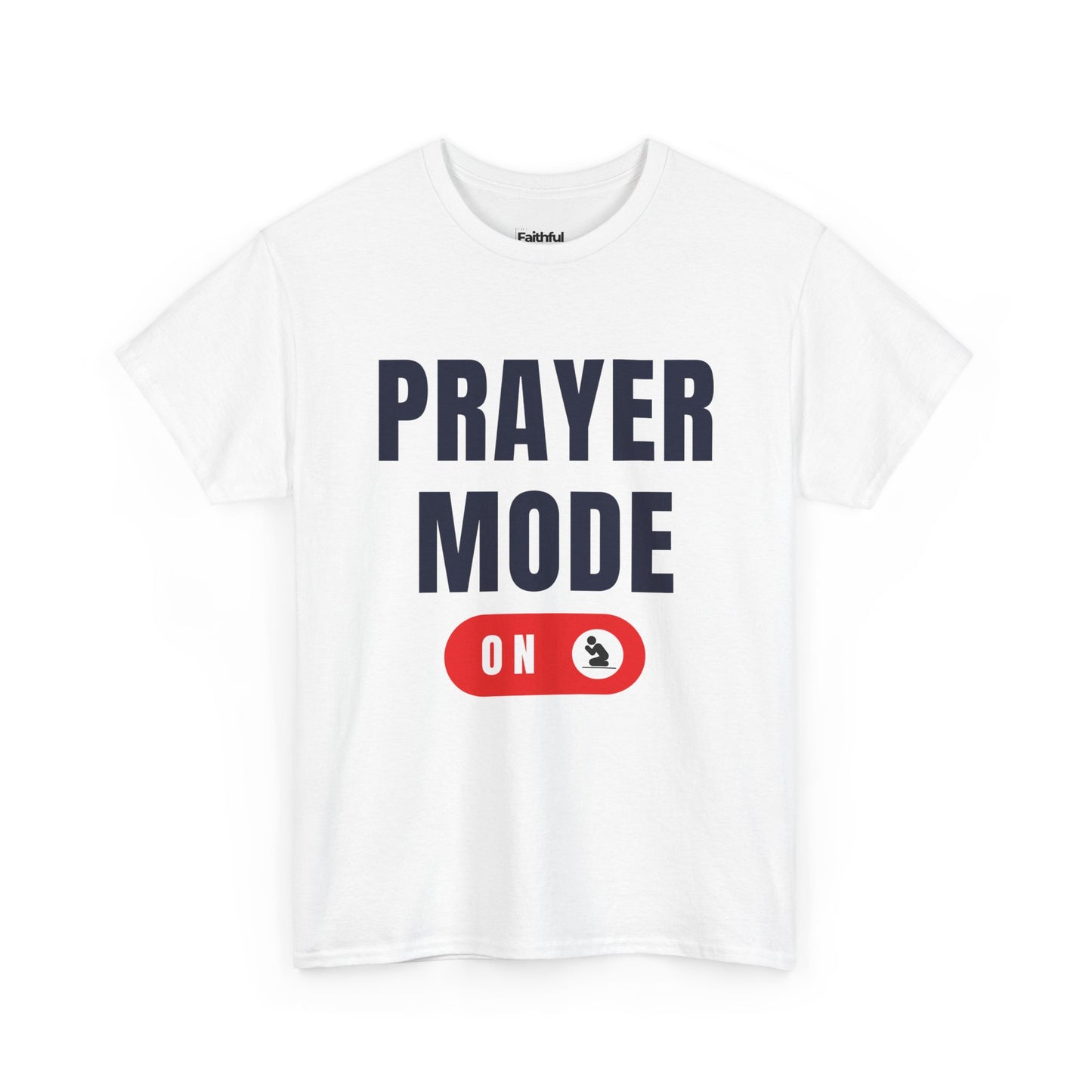 Prayer Mode ON — Dark Ink | Unisex Tee