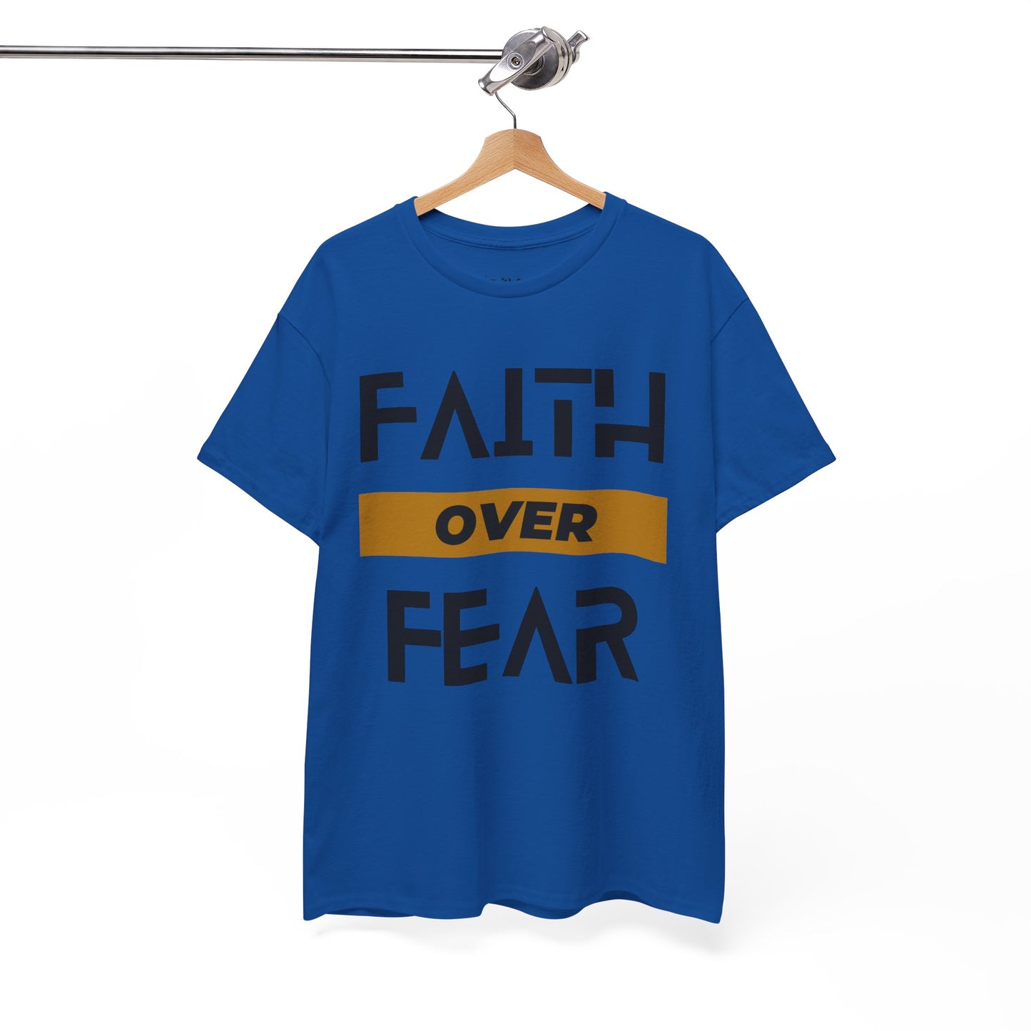 Faith Over Fear — Dark Ink | Unisex Tee