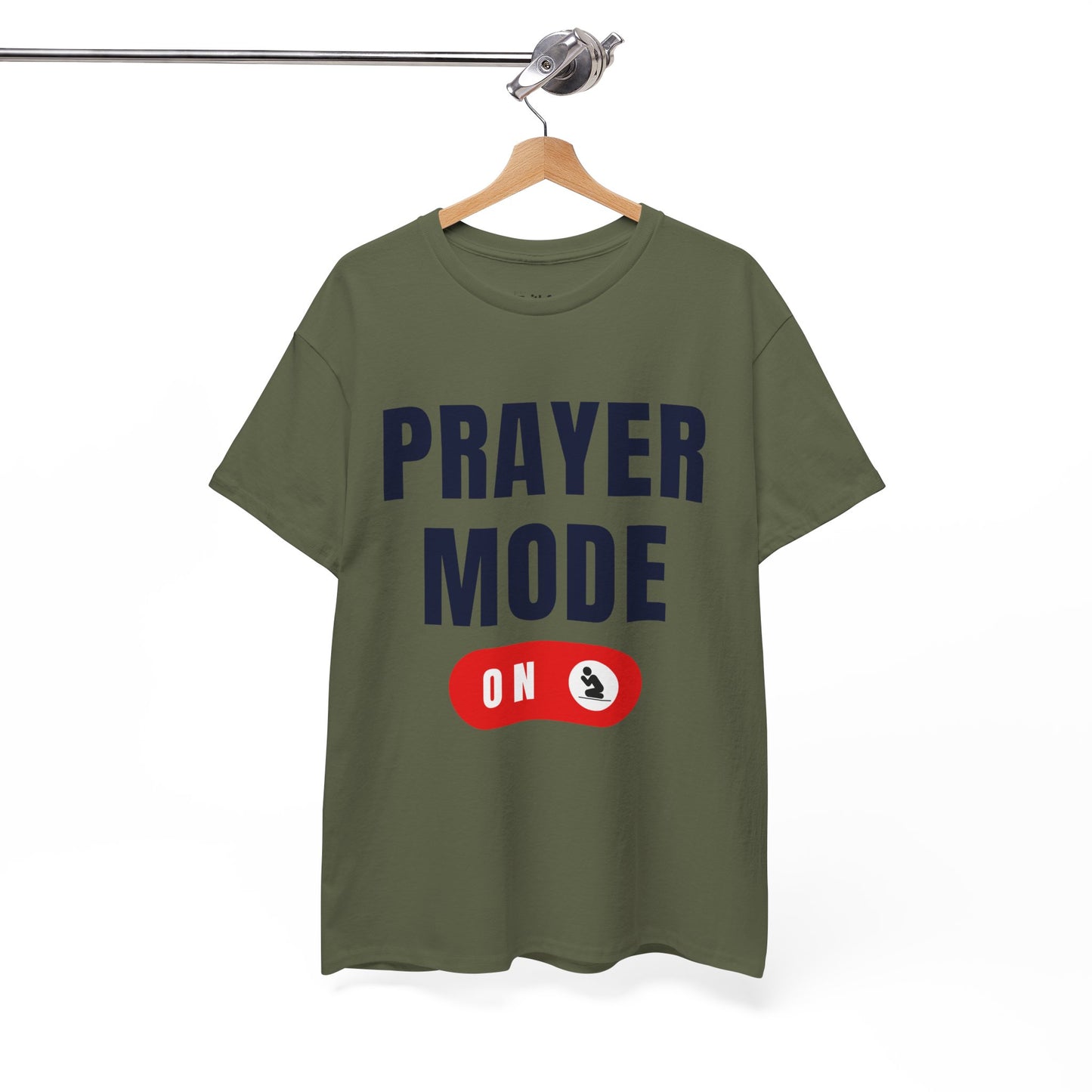Prayer Mode ON — Dark Ink | Unisex Tee
