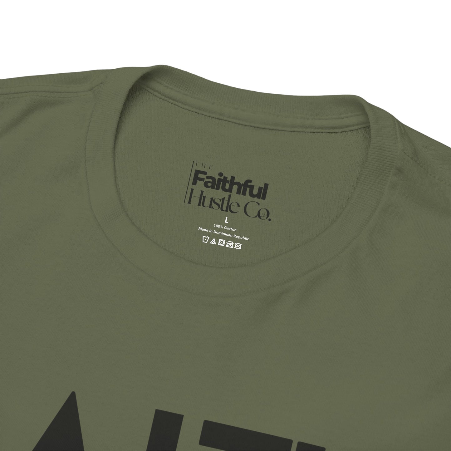 Faith Over Fear — Dark Ink | Unisex Tee