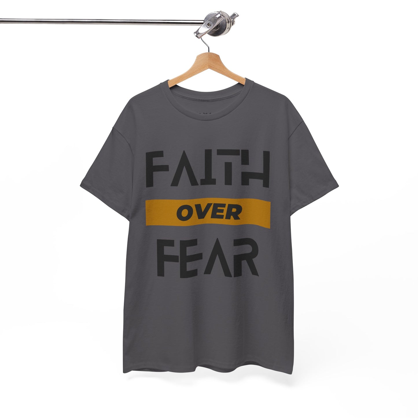 Faith Over Fear — Dark Ink | Unisex Tee