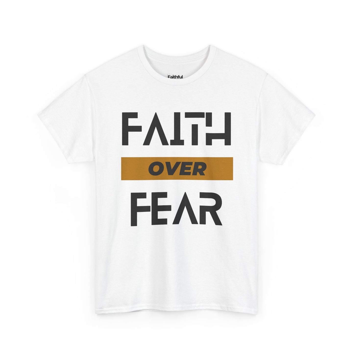 Faith Over Fear — Dark Ink | Unisex Tee