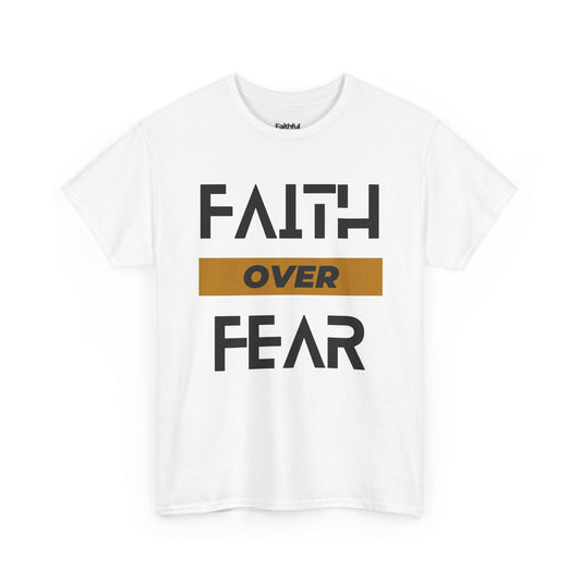 Faith Over Fear — Dark Ink | Unisex Tee