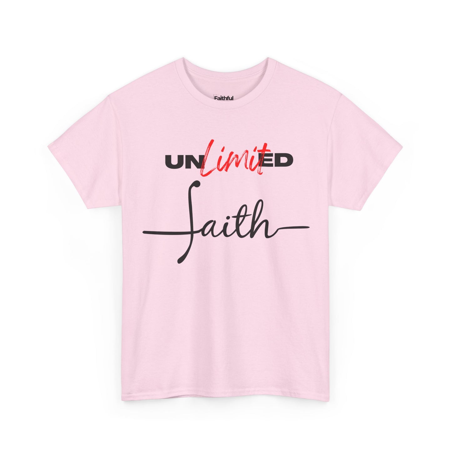 Unlimited Faith — Dark Ink | Unisex Tee