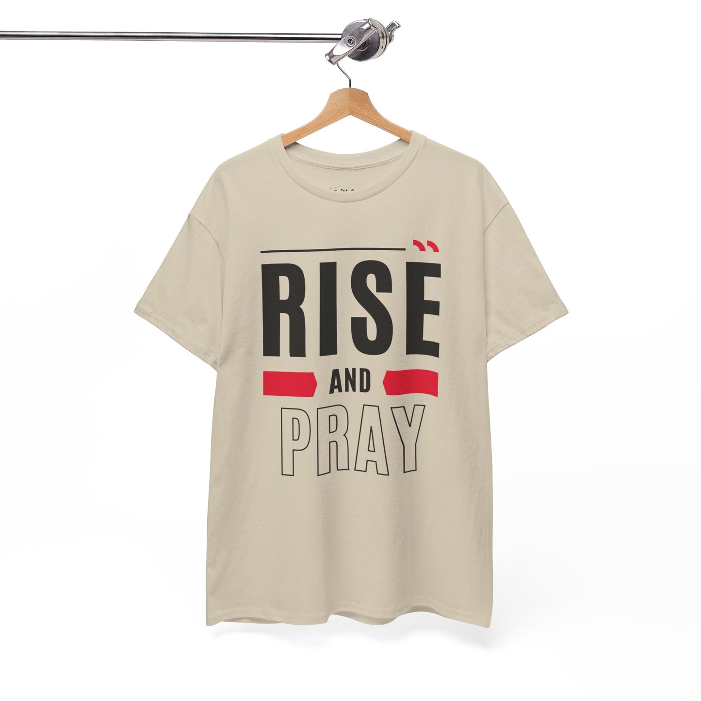 Rise and Pray — Dark Ink | Unisex Tee