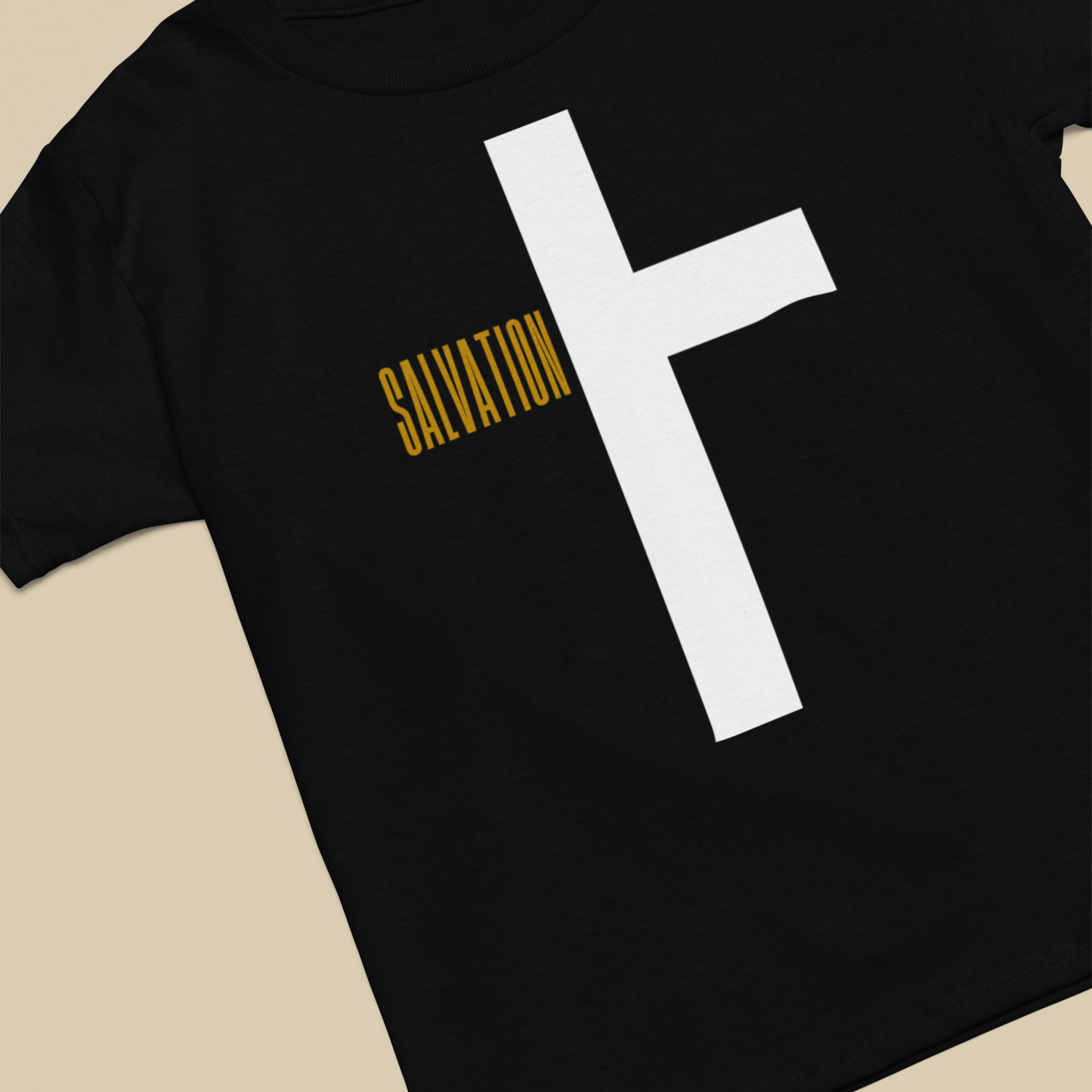 Salvation Cross — Light Ink | Unisex Tee