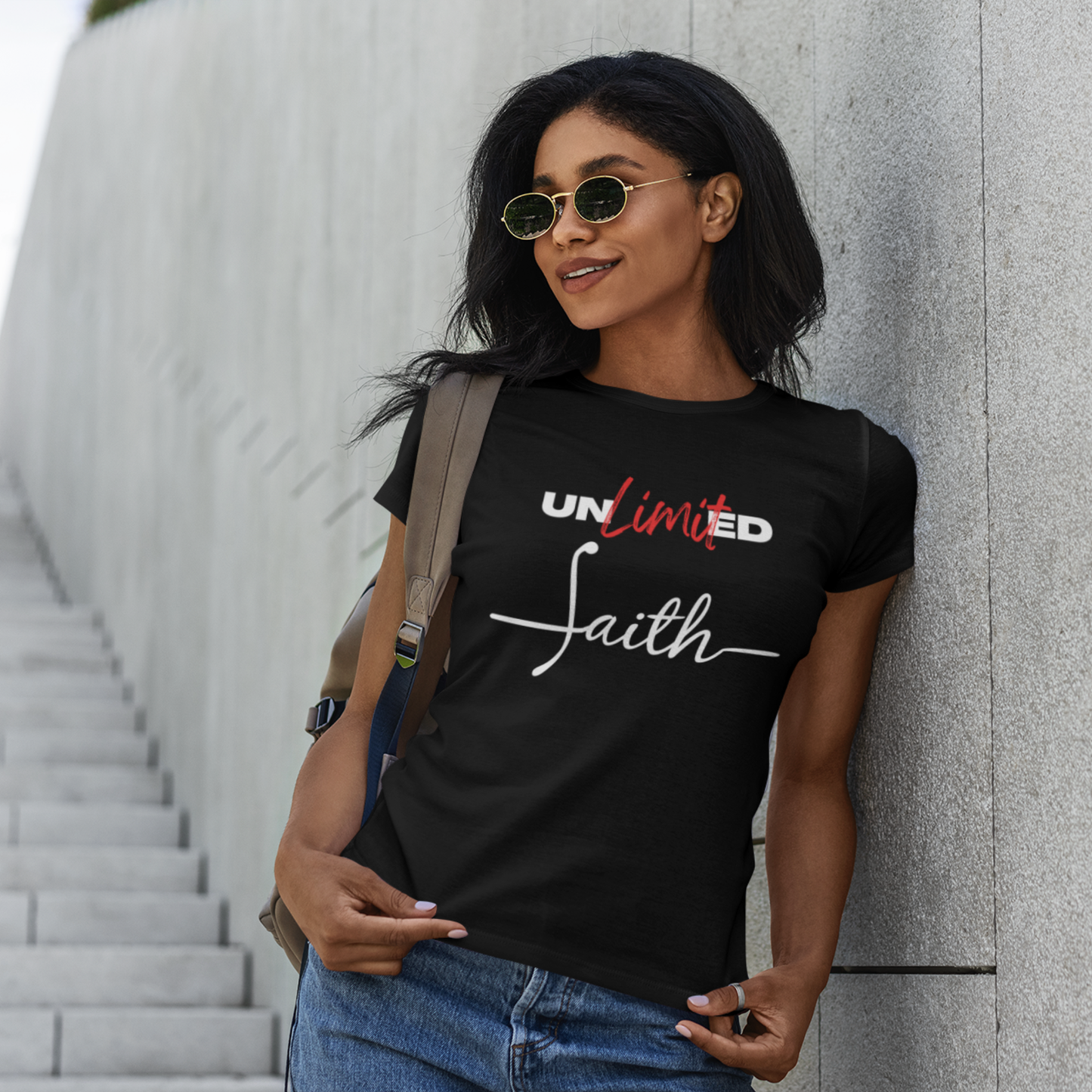 Unlimited Faith — Light Ink | Unisex Tee