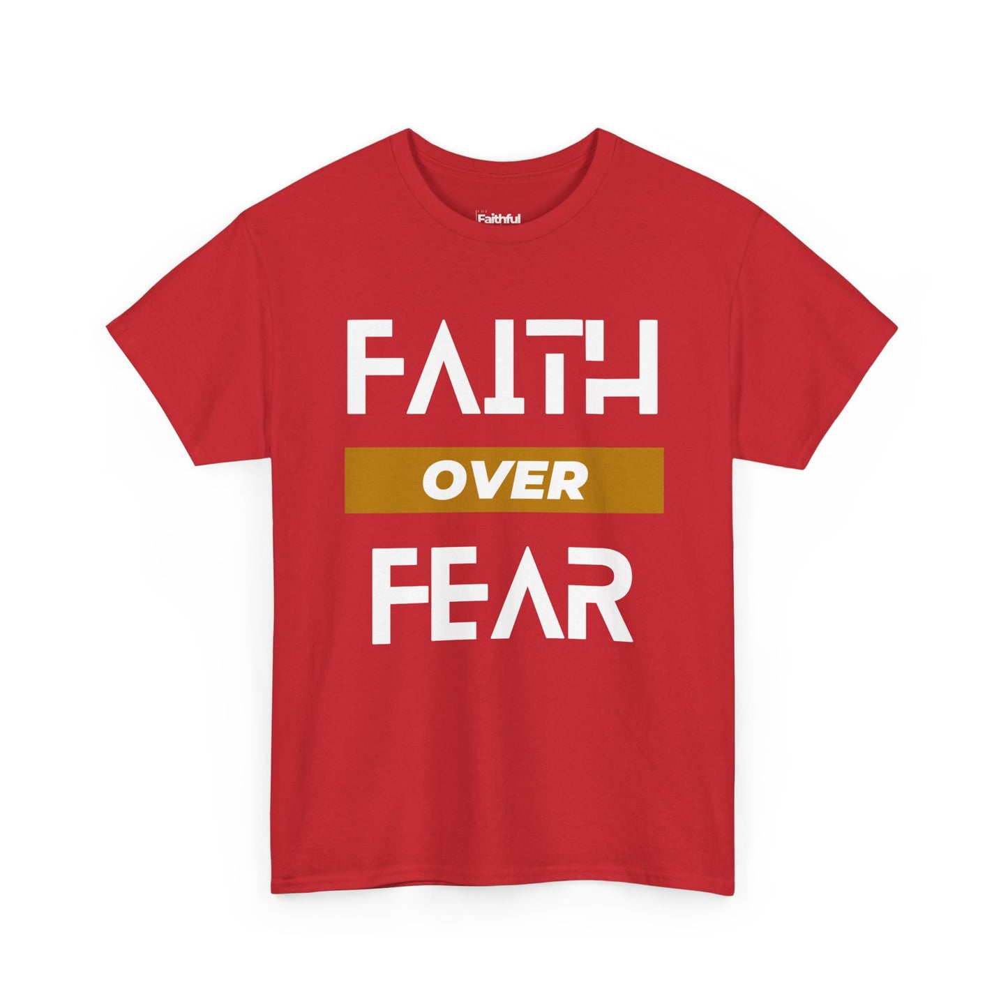 Faith Over Fear — Light Ink | Unisex Tee