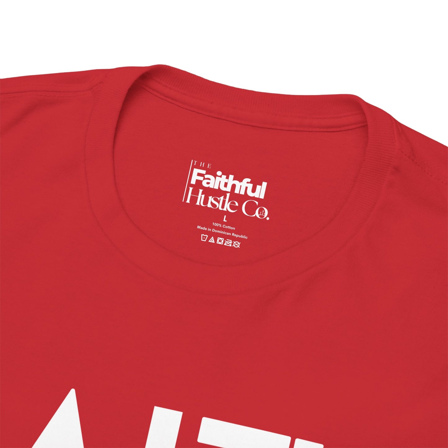 Faith Over Fear — Light Ink | Unisex Tee
