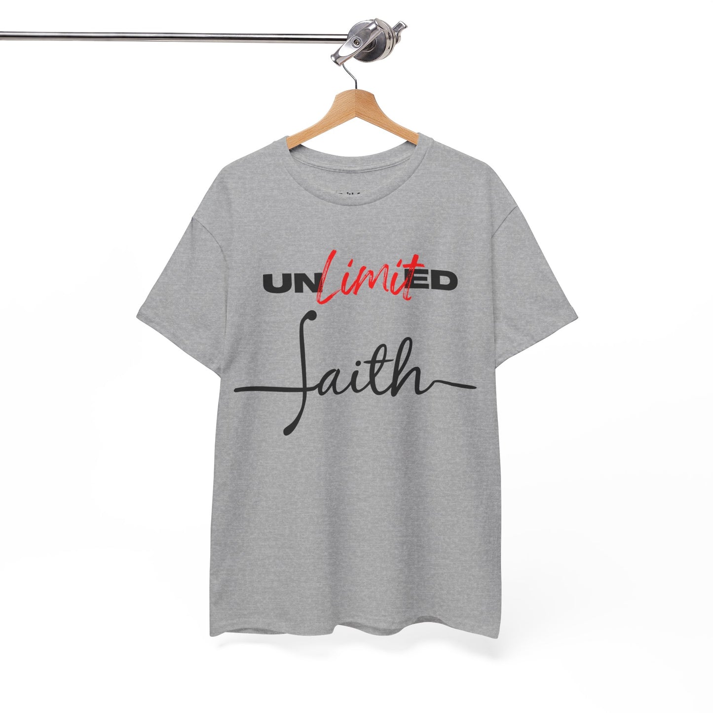 Unlimited Faith — Dark Ink | Unisex Tee