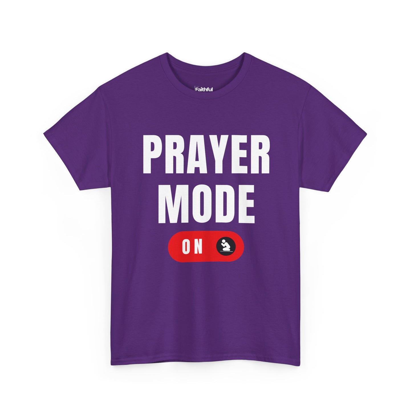 Prayer Mode ON — Light Ink | Unisex Tee