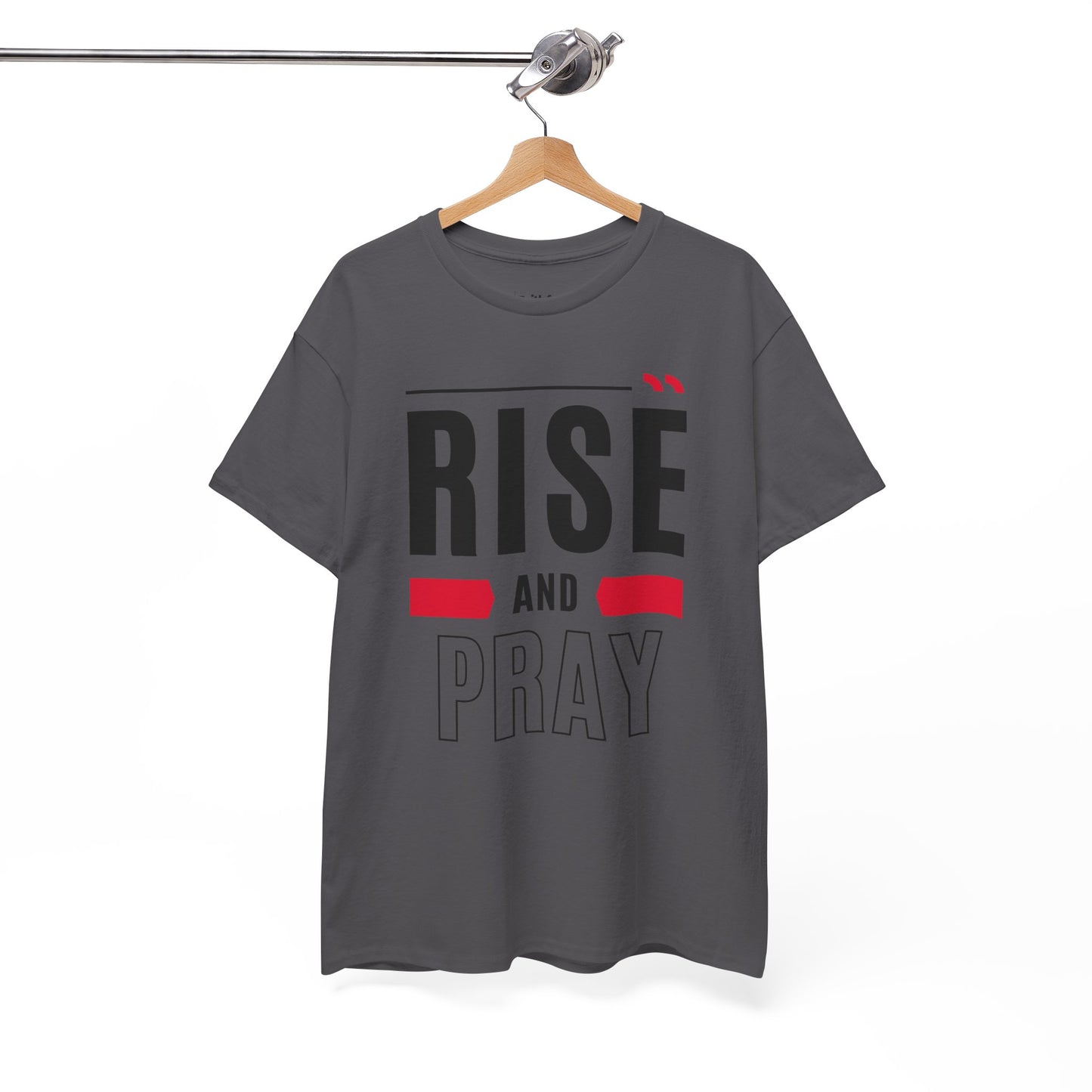 Rise and Pray — Dark Ink | Unisex Tee