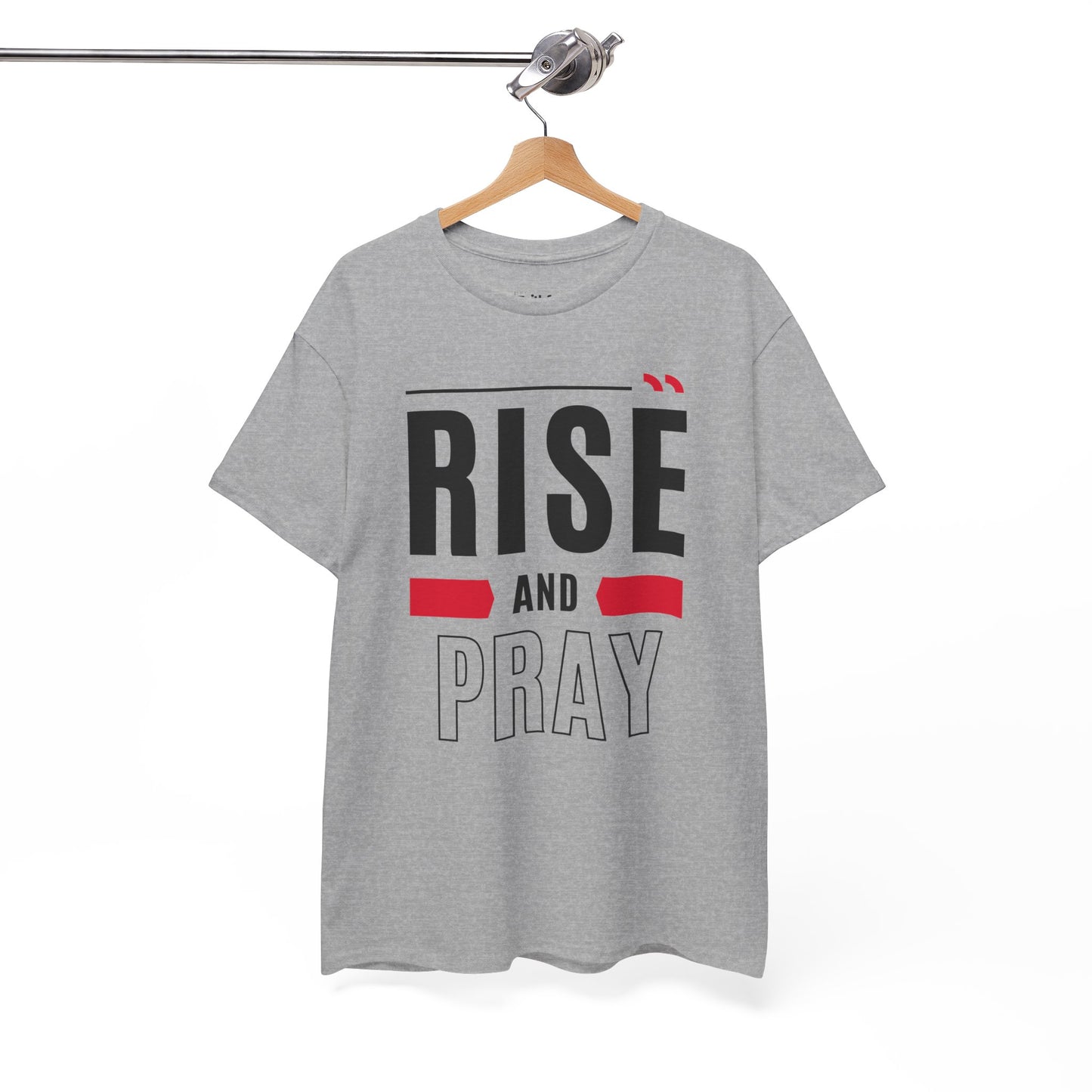 Rise and Pray — Dark Ink | Unisex Tee