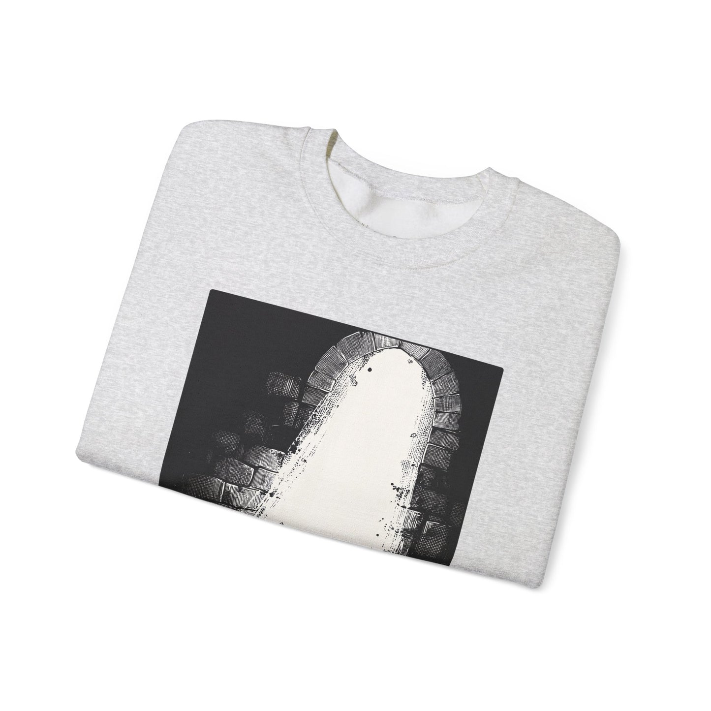 Daniel in the Lions’ Den Sweater – Black & White Faith Ink Panel (Dan 6:22)