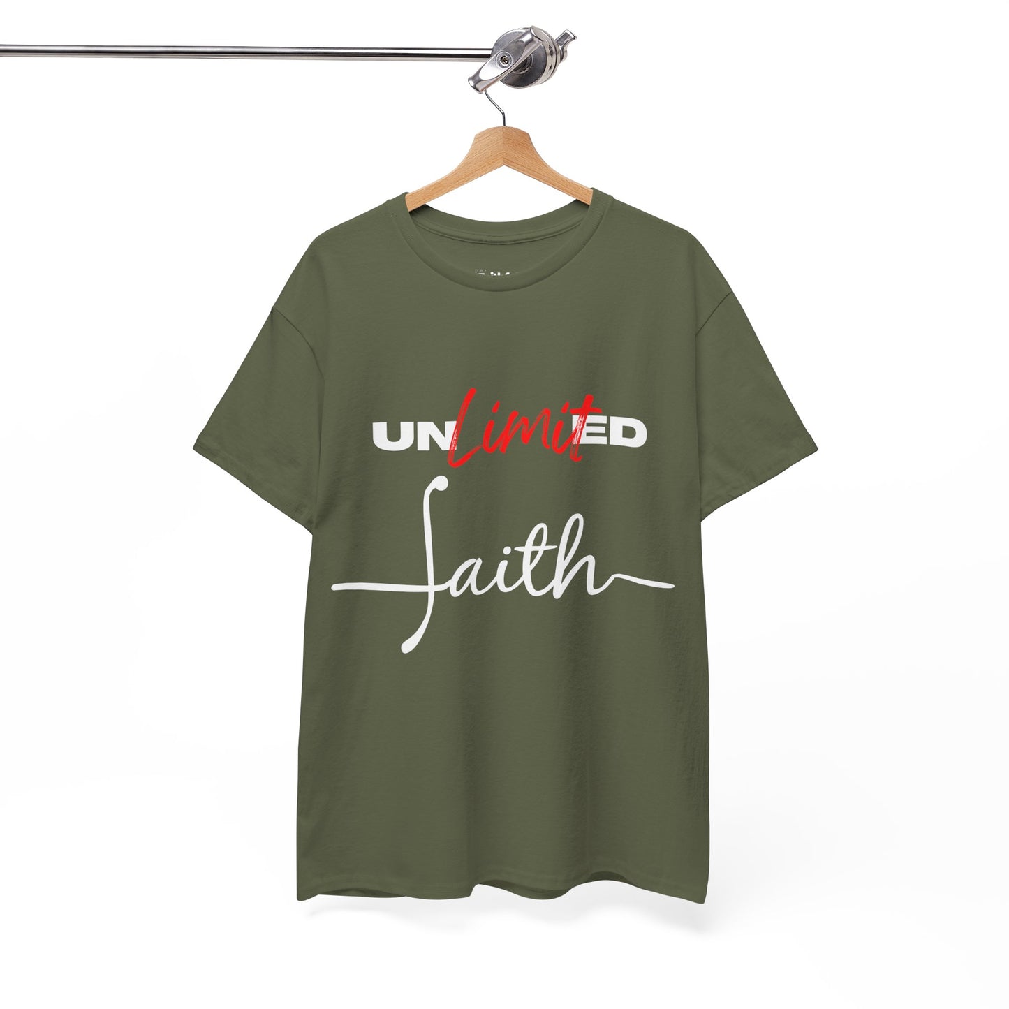 Unlimited Faith — Light Ink | Unisex Tee