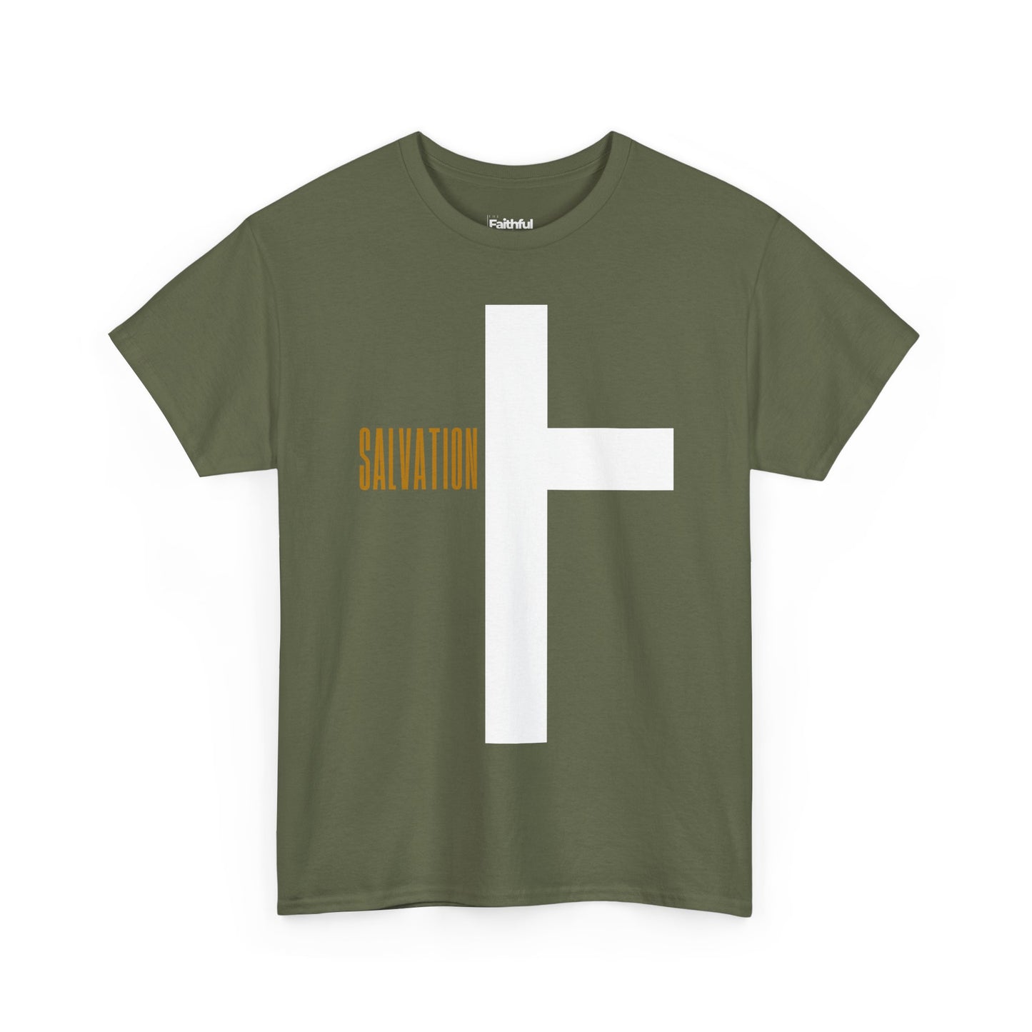 Salvation Cross — Light Ink | Unisex Tee