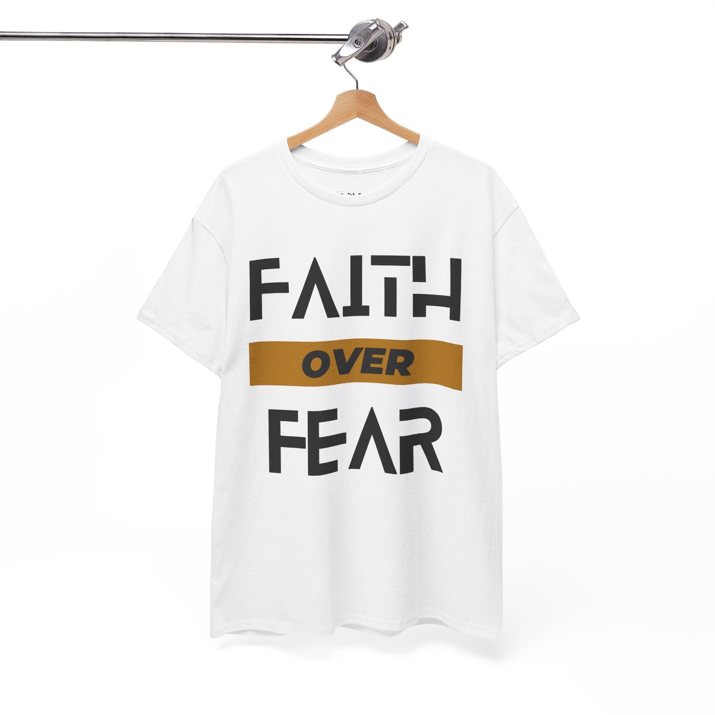 Faith Over Fear — Dark Ink | Unisex Tee