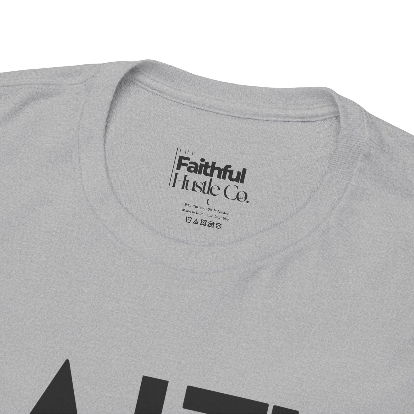 Faith Over Fear — Dark Ink | Unisex Tee